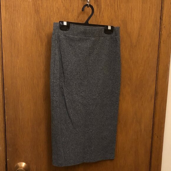 H&M very stretchy knee-length pencil skirt with elastic waist - Picture 1 of 4